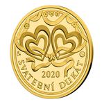 Ducat 2020 Wedding: Photo Coin, Czech Republic, Ducat 2020 Wedding / thumbnail