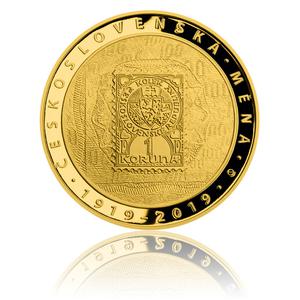 Czech Republic / Gold Ounce 2019 Czechoslovak Currency - obverse photo