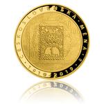 Gold Ounce 2019 Czechoslovak Currency: Photo Coin, Czech Republic, Gold Ounce 2019 Czechoslovak Currency / thumbnail