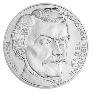 Czech Republic / Silver Kilo 2021 Karel Havlíček Borovský - reverse photo