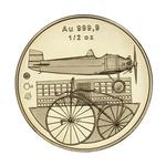 Gold Half Ounce 2008 Technical Museum: Photo Coin, Czech Republic, Gold Half Ounce 2008 Technical Museum / thumbnail