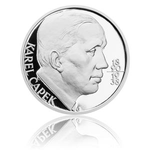 Czech Republic / Silver Ounce 2015 Karel Čapek - obverse photo