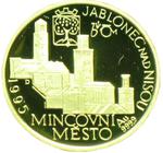 Czech Republic / Two Korun 1995 Gold Medal / Proof - obverse photo