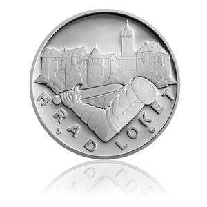 Czech Republic / Silver Ounce 2011 Loket Castle - reverse photo
