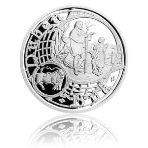 Czech Republic / Silver Ounce 2016 Prague Astronomical Clock - Taurus - reverse photo