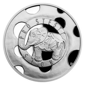 Czech Republic / Silver Ten Grams 2022 Lucky Elephant - reverse photo