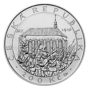 Czech Republic / Two Hundred Korun 2019 First Defenestration - reverse photo