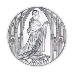 Platinum Half Kilo 2009 St Vitus Cathedral: Photo Coin, Czech Republic, Platinum Half Kilo 2009 St Vitus Cathedral / thumbnail