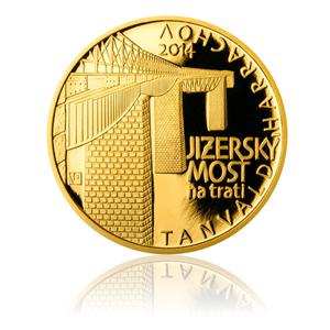 Czech Republic / Gold Half Ounce 2014 Jisera Bridge - reverse photo
