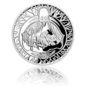 Czech Republic / Silver Ounce 2016 Decameron Seventh Day - The Ghost - reverse photo