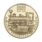 Gold Half Ounce 2008 Technical Museum: Photo Coin, Czech Republic, Gold Half Ounce 2008 Technical Museum / thumbnail