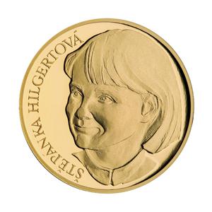 Czech Republic / Gold Quarter Ounce 2007 Stepanka Hilgertova - reverse photo