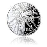 Silver Medal - Albert Einstein: Photo Coin, Czech Republic, Silver Medal - Albert Einstein / thumbnail