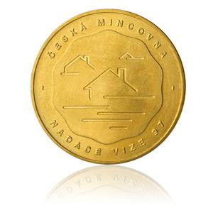 Czech Republic / Nordic Gold Token 2013 Flood - obverse photo