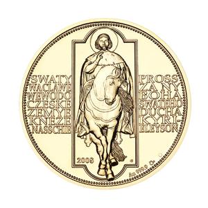 Czech Republic / One Hundred Ducats 2008 St Vaclav - obverse photo