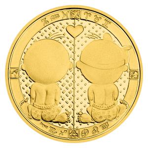 Czech Republic / Gold Ducat 2022 Newborn Baby - obverse photo