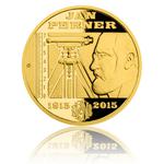 Gold Half Ounce 2015 Jan Perner: Photo Coin, Czech Republic, Gold Half Ounce 2015 Jan Perner / thumbnail