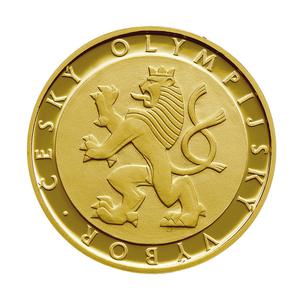 Czech Republic / Gold Quarter Ounce 2006 Winter Olympics - obverse photo
