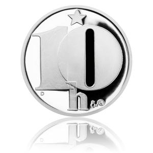 Czech Republic / Five Haleru 1977 Silver Replica - obverse photo