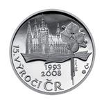 Silver Half Ounce 2008 Vaclav Klaus: Photo Coin, Czech Republic, Silver Half Ounce 2008 Vaclav Klaus / thumbnail