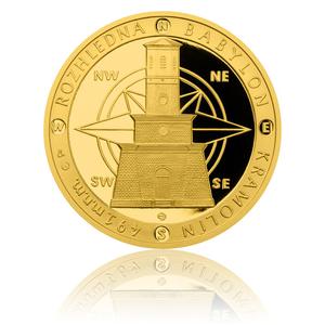Czech Republic / Gold Ounce 2014 Babylon Tower - reverse photo