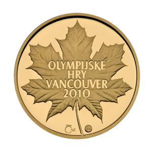 Czech Republic / Gold Quarter Ounce 2010 Olympic Games - reverse photo