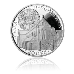 Czech Republic / Two Hundred Korun 2013 Zlata Koruna Monastery - reverse photo