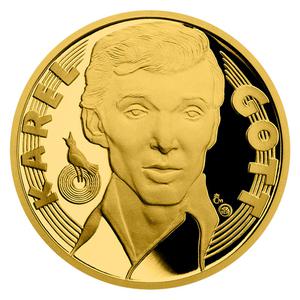 Czech Republic / Gold Half Ounce 2019 Karel Gott - reverse photo