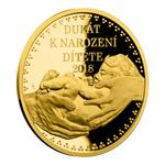 Gold Ducat 2018 Birth of a Child: Photo Coin, Czech Republic, Gold Ducat 2018 Birth of a Child / thumbnail