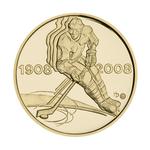 Gold Half Ounce 2008 Ice Hokey: Photo Coin, Czech Republic, Gold Half Ounce 2008 Ice Hokey / thumbnail