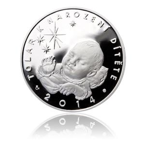 Czech Republic / Thaler 2014 Newborn Baby - Personalised - reverse photo