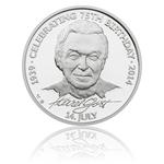 Silver Ounce 2014 Karel Gott - English: Photo Coin, Czech Republic, Silver Ounce 2014 Karel Gott - English / thumbnail