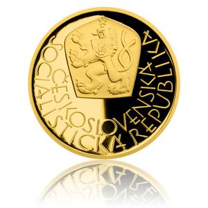 Czech Republic / One Koruna 2018 Gold Replica - obverse photo