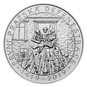 Czech Republic / Two Hundred Korun 2019 First Defenestration - obverse photo