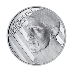 Czech Republic / Silver Ounce - Barack Obama - reverse photo