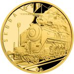 Gold Half Ounce 2021 Škoda 498 Albatros: Photo Coin, Czech Republic, Gold Half Ounce 2021 Škoda 498 Albatros / thumbnail