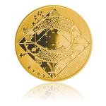 Silver Half Ounce 2013 Gold Plated - Pisces: Photo Coin, Czech Republic, Silver Half Ounce 2013 Gold Plated - Pisces / thumbnail