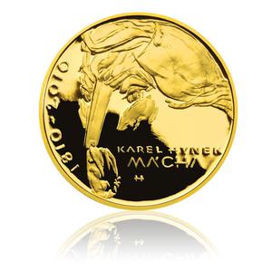 Czech Republic / Gold Ounce 2010 Karel Hynek Macha - reverse photo