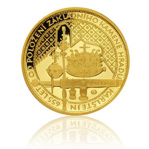 Czech Republic / Gold Half Ounce 2003 Karlštějn Castle - obverse photo