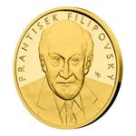 Gold Quarter Ounce 2019 František Filipovský: Photo Coin, Czech Republic, Gold Quarter Ounce 2019 František Filipovský / thumbnail