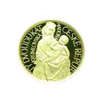 Gold Quarter Ounce Krumlovská Madona: Photo Coin, Czech Republic, Gold Quarter Ounce Krumlovska Madona / thumbnail
