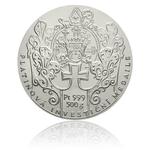 Platinum Half Kilo 2013 Zlata Koruna Monastery: Photo Coin, Czech Republic, Platinum Half Kilo 2013 Zlata Koruna Monastery / thumbnail