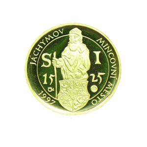 Czech Republic / Gold Half Ounce 1997 Jáchymov Mint - obverse photo