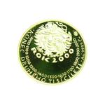 Gold Quarter Ounce 2000 New Millennium: Photo Coin, Czech Republic, Gold Quarter Ounce 2000 New Millennium / thumbnail