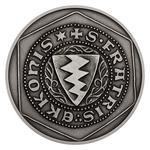 Silver Medal 2019 Seal of Commander Ekko: Photo Coin, Czech Republic, Silver Medal 2019 Seal of Commander Ekko / thumbnail