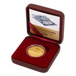 Gold Half Ounce 2018 Klaudyán Map: Photo Coin, Czech Republic, Gold Half Ounce 2018 Klaudyán Map / thumbnail