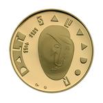 Gold Ounce 2004 Salvador Dali: Photo Coin, Czech Republic, Gold Ounce 2004 Salvador Dali / thumbnail