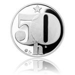 Five Haleru 1977 Silver Replica: Photo Coin, Czech Republic, Five Haleru 1977 Silver Replica / thumbnail