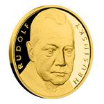 Gold Quarter Ounce 2016 Rudolf Hrušínský: Photo Coin, Czech Republic, Gold Quarter Ounce 2016 Rudolf Hrušínský / thumbnail