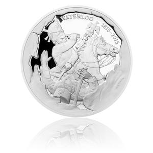 Czech Republic / Silver Medal 2015 Battle of Waterloo - obverse photo